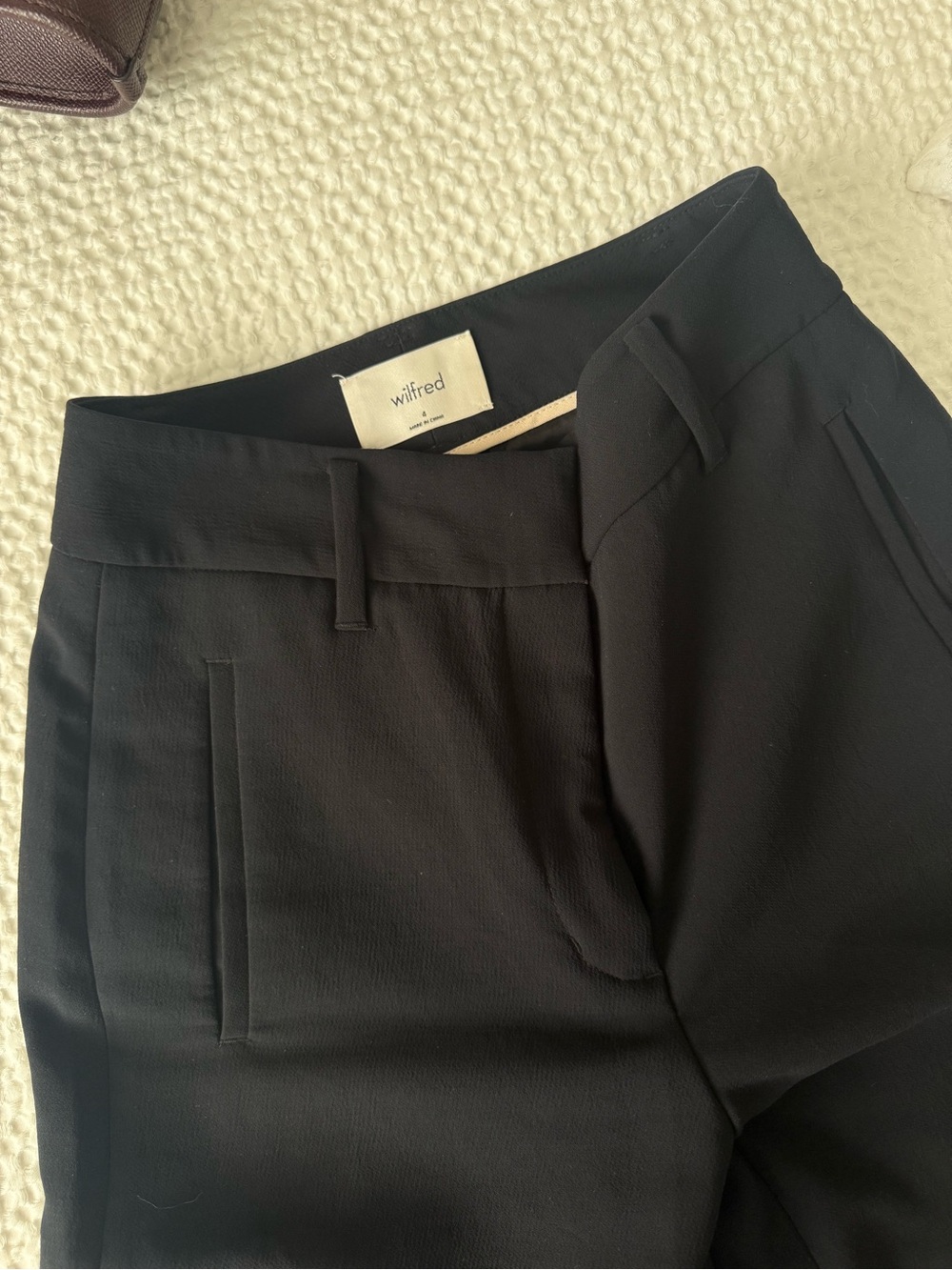 Wilfred Black limitless pants